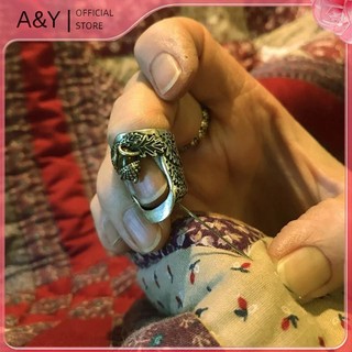 A & Y Mở Móng Tay Acorn Thimble Thimbles Hợp Kim Kẽm Bảo Vệ Ngón Tay DIY May Quilting Dụng Cụ