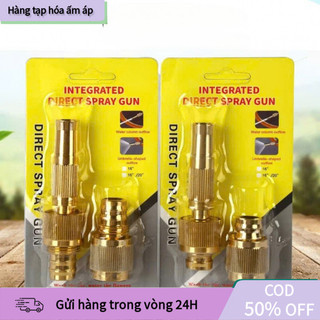 Đầu vòi xịt cực mạnh làm bằng chất liệu đồng cao cấp chống ăn mòn và có tuổi thọ sử dụng lâu dài đáng tin cậy