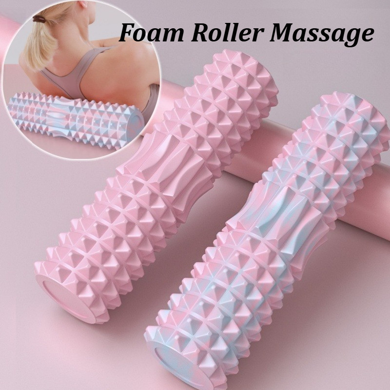 Con lăn Yoga Massage Foam Roller,Cơ Thể Giãn,Massage thư giãn,Dụng cụ kéo giãn cơ bắp