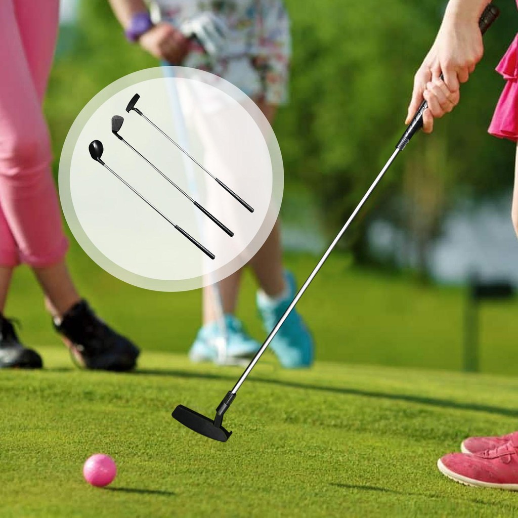 Gậy Đánh Golf Bằng Thép Không Gỉ Trọng Lượng Nhẹ Tháo Rời Được Đa Năng Cho Trẻ Em kouvn