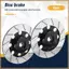 4 Chiếc Đĩa Phanh Kim Loại Vành Bánh Xe Hộp Kim Loại Lục Giác 12 Mm Cho 1 / 10 D4 Trên Đường Đua Phụ Kiện Xe RC, Đen