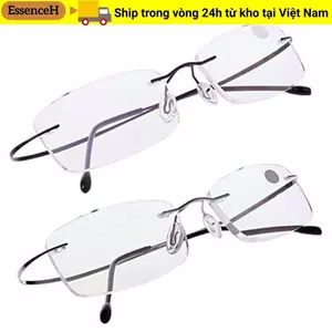 Kính mắt ESSENCEH Elder Kính mắt siêu nhẹ Unisex Memory Titanium