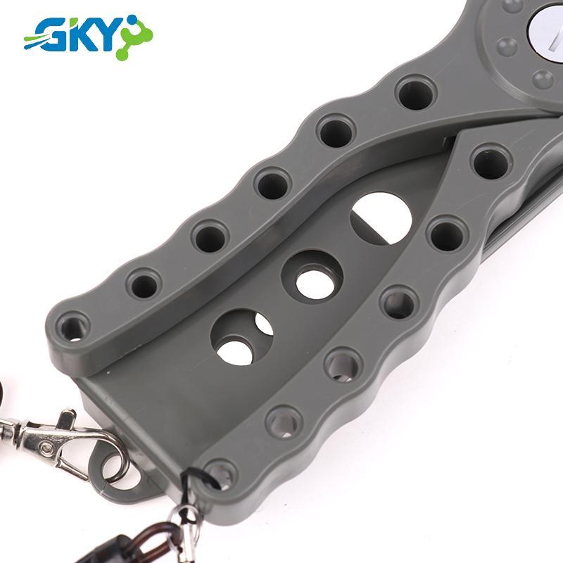 Kìm câu cá bằng nhựa GKY có dụng cụ loại bỏ móc kẹp cá mèo bền có tay cầm và dây buộc chống trượt GKY