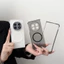 Vỏ cứng màu đen mờ từ tính mỏng Funda cho OPPO Find N6 N5 N3 Ốp điện thoại chống sốc