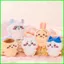 PS1 Chiikawa Usagi Hachiware Loki Plushie Hoạt Hình Dễ Thương Anime Biểu Hiện Gấu Sang Trọng Túi Búp Bê Charm SP1