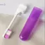 Bàn chải đánh răng gấp du lịch 5 chiếc Lông siêu mềm Chăm sóc kích thước nhà thơ di động cho chuyến đi công tác Sử dụng cắm trại