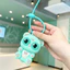 Phổ Biến Gấu Trúc Giải Nén Pinch Nhạc Móc Khóa Mắt Lớn Dễ Thương Vui Vẻ Silicone Mặt Dây Chuyền Sinh Viên Schoolbag Mặt Dây Chuyền
