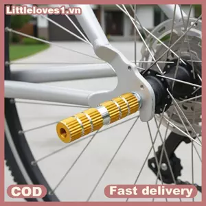 Littleloves1 Bàn Đạp Xe Đạp 1 Cặp Chống Trượt Trục Chân Chốt Thiết Kế Công Thái Học Bàn Đạp Socle Phía Trước Phía Sau Cho Chuyến Đi Dài VN