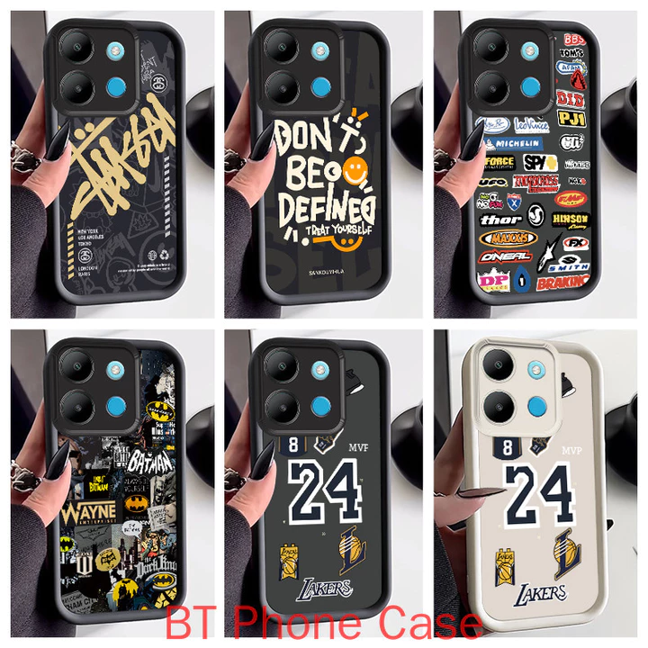 Ốp lưng Infinix Smart 7 Ốp lưng Tecno Spark Go 2023 Ốp lưng Tecno Pop 7 Pro Infinix X6515 ốp Cool Street Boy Matte Silicone Chống Rơi Vỏ Điện Thoại YQ-JGS