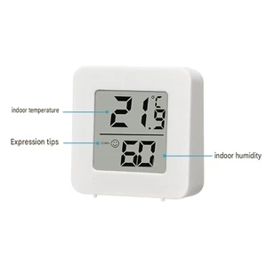 Sẽ 1 4 6 8 Cái Máy Đo Độ Ẩm Nhiệt Độ Điện Tử Có Màn Hình Rõ Ràng Và 3 Biểu Tượng Mặt Để Đánh Giá Môi Trường Dễ Dàng
