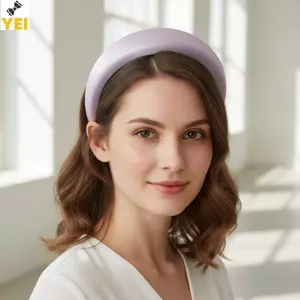 < YEI > 1 Chiếc Miếng Bọt Biển Da Rộng Lông Tơ Đệm Vải Thiện Quấn Tóc Cho Tiệc Lễ Hội Cosplay Sử Dụng Mới