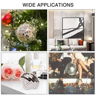 GHX Disco Ball DIY Kính Gương Stiers Tường Stiers Tự Dính Trang Trí Tường Nhà VN