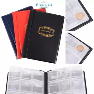E-WOITD Nga Đồng Xu Album 10 Trang 120 Nhà Thơ Đồng Xu Bộ Sưu Tập Sách Đựng Đồng Xu Album E-WOITD