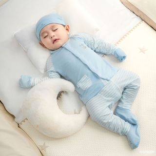 Bubaby IVS110200 Bộ dài tay cài giữa Sweet Puppy vải Siro - N | Quần áo cao cấp mềm mịn | SS26.T6 .2