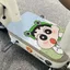 Hoạt Hình Xe Điện Chân Thảm Chống Bụi Bẩn Chăm Sóc Vòng Lụa Chân Thảm Cạo Bùn Loại Bỏ Bụi Chống Trơn Trượt Bàn Đạp Thảm Cắt Miễn Phí