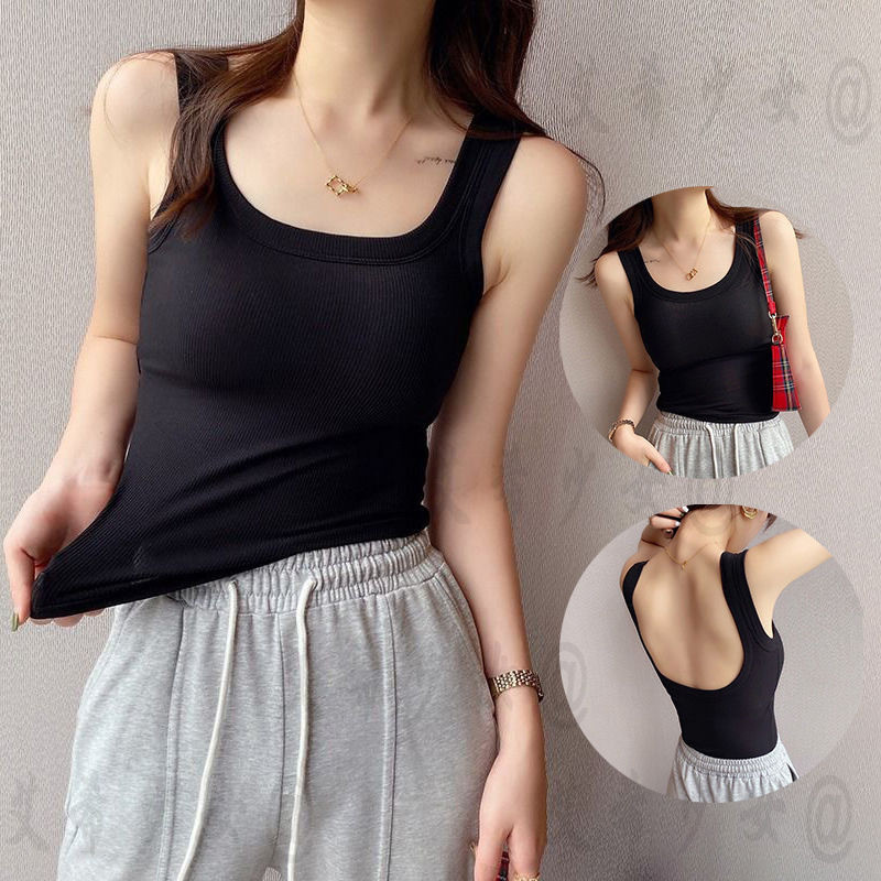 Áo Bra Top nữ mùa hè có đệm ngực cố định không gọng lưng hở ôm dáng mặc ngoài hoặc làm áo lót phối đồ đi chơi hàng ngày