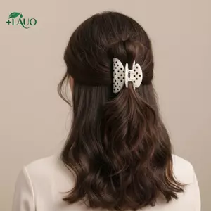 Springevenstar Nữ Sóng Chấm Tóc Vuốt Ngọt Ngào Đáng Yêu Tóc Barrettes Món Quà Lý Tưởng Cho Bé Gái Người Bạn Sinh Nhật Ngày Lễ Phụ Kiện Tóc Springevenstar