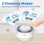 Máy làm sạch siêu âm DONOVANQQ, Máy làm sạch giữ ánh sáng UV cầm tay Mini, Sử dụng tại nhà 2 chế độ Máy làm sạch răng giả nâng cấp cho người giữ