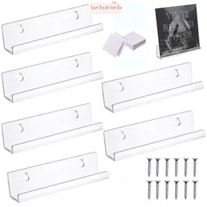 Kệ CD ITRUMPET, Giá đỡ hiển thị bản ghi treo tường, Giá lưu trữ Album ghi âm Acrylic 4 / 7 / 12 inch