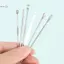 Dụng cụ làm sạch tai bằng thép không gỉ 10 chiếc Bộ tẩy sáp Earpi Thiết bị chăm sóc tai an toàn để sử dụng trong gia đình