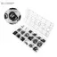Belleshopp Bộ vòng đệm cao su O Ring 225 chiếc 18 kích cỡ Con dấu máy giặt Bộ đệm các loại để sửa chữa hệ thống ống nước ô tô