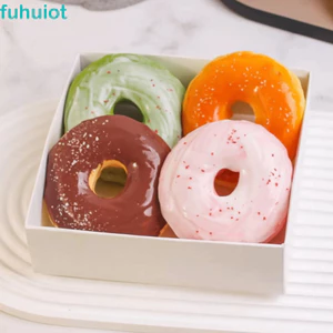 Đồ chơi bóp bánh mì hạt dẻ FUHUIOT, Đồ chơi bóp bánh mì tái chế chậm, Đồ chơi bóp bánh mì hình thức ăn sáng tạo Pinch Đồ chơi cảm giác mềm mại dành cho trẻ em Người lớn