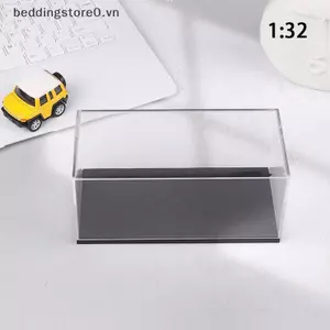 COD 1: 32 Xe Ô Tô Mô Hình Hộp Bảo Vệ Trong Suốt Acrylic Bụi Bìa Cứng Bảo Quản Giá Đỡ MỚI