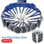 MAKY 24 Miếng Dán Lốp Bộ 36 * 4mm Miếng Dán Sửa Chữa Lốp Bộ Cắm Nấm Miếng Dán Kẹo Cao Su Cho Lốp Tread Sửa Chữa Đâm thủng VN