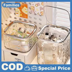 Phụ Kiện Tóc Người Tổ Chức Hộp Bảo Quản Rõ Ràng Dây Buộc Tóc Acrylic Tổ Chức Cho Giặt Pods Hộp Đựng Bàn Tổ Chức