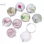 Hoa Hộp đựng thuốc kim loại Hộp đựng thuốc tròn bằng thép không gỉ Hộp đựng thuốc Hộp đựng thuốc Hộp đựng thuốc Bộ chia hộp thuốc