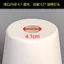 Nhựa Acrylic Đèn Chùm Đèn Trắng Nhẹ Mạnh Chống Rơi Mềm Bảo Vệ Mắt Bàn Đèn Tường Vỏ E27 Phụ Kiện YQYO
