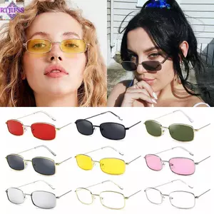 RTJIFSS Nhỏ Retro Sắc Thái Thời Trang Unisex Steampunk Kính Chống Nắng