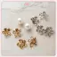 JRP 10 Chiếc Mini Kim Loại Tóc Móng Vuốt Kẹp Vàng Bạc Hoa Bướm Cá Mập Nhỏ Kẹp Ins Hàn Quốc Mũ Cho Nữ Phụ Kiện Tóc JRP