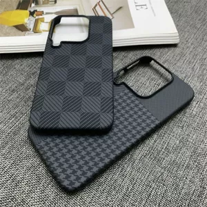 Thích hợp cho Ốp Điện Thoại IQOO15Ultra Nhẹ Không Bao Gồm 15 Kết Cấu Sợi Carbon 13 Vỏ Cứng PC Chống Sốc