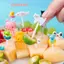 Nhiều Phong Cách Nĩa Trái Cây Động Vật Hoạt Hình Mini Trẻ Em Bánh Sna Món Tráng Miệng Thực Phẩm Trái Cây Pi Ttoothpi Bữa Trưa Trang Trí Tiệc Buffet Món Tráng Miệng Nĩa