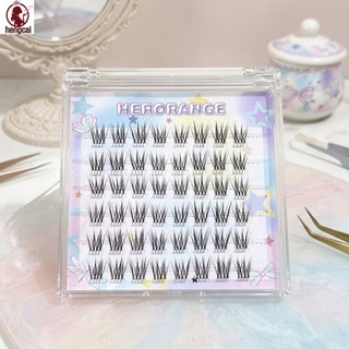 Lông mi giả đơn màu nâu đen tự nhiên mềm mại thoáng khí C Curl 9-10mm Hỗn hợp
