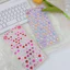 Stiker Đính Đá Pha Lê 3D Hình Trái Tim Tròn - Đồ Chế Đồ Handmade Trang Trí Ốp Điện Thoại Album