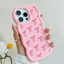 Dây Thắt Nơ Cho Samsung Galaxy A15 A16 A17 A07 A55 A35 A36 A54 A34 A15 5G Vỏ Nơ Màu Hồng Silicon Sóng Điểm Màu Kẹo