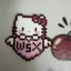 Kitty Kitty Kitty Cặp Đôi Đậu Thành Mặt Dây Chuyền Móc Khóa Dễ Thương Sanrio Cặp Đôi Bạn Gái Dễ Thương Series 6.22