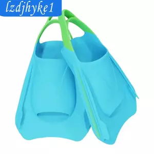 2x Bơi Đào Tạo Vây Ngắn Flippers Bơi Chuyên Nghiệp Vây Bơi Flippers Cho Lặn Biển Du Lịch Mùa Hè Đi Biển Người Mới Bắt Đầu