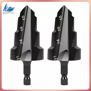 Bộ mũi khoan bước nâng PPR- cho ống 15 đến 31mm, Bộ công cụ thay đổi nhanh chuôi lục giác 1 / 4 B