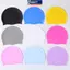 MAKY Silicone Thế Giới Mũ Bơi Silicon Nam Nữ Tóc Dài Màu Chống Thấm Nước Thể Thao Đàn Hồi Cao Người Lớn Bơi Mũ Bể Bơi Mũ Lặn VN