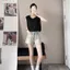 Quần Short Denim Nữ Phong Cách Mỹ Cao Cấp Kích Thước Lớn Ôm Hơn Nhìn Thẳng Chữ a Siêu Ngắn Quần Nóng
