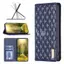Ốp Lưng Cho Realme 16T Flip Gingham Khe Cắm Thẻ Da Tích Hợp Nam Châm Chống Rơi Vỏ Điện Thoại