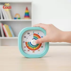 Hẹn giờ lớp học trực quan im lặng có đèn ngủ Đồng hồ bấm giờ đếm ngược chống căng thẳng cho trường học tại nhà Bếp nướng bánh sinh viên Sử dụng hàng ngày [VN]