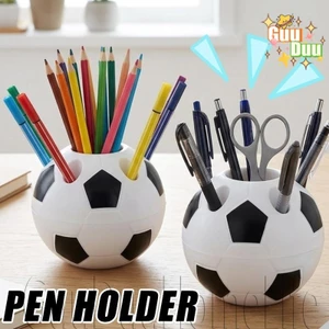 Hộp đựng bút bi bóng đá đa chức năng - Hộp đựng đồ nhỏ - Hộp đựng đồ hình quả bóng đá - Hộp đựng máy tính để bàn - Hộp đựng cọ trang điểm - Giỏ đựng bút / Giao hàng miễn phí