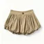 Milyfashion Hoa Bud Quần Short Xếp Ly Lông Tơ Cao Cấp Ôm Hơn Nhìn Chữ a Hot Quần Mùa Hè Phong Cách Mới Y2K HYY4