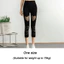 Quần legging lưới nữ PYCOU, Quần dài thời trang eo cao rỗng, Quần tập Yoga co giãn thoáng khí cho nữ