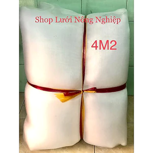 Lưới Chắn Côn Trùng Khổ 4M2 Trắng. Lưới Chống Côn Trùng, Lưới Trồng Rau, Lưới Nuôi Cá, Lưới Chống Muỗi, Nhà Vườn
