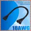 14 + 10Pin đến 24 Pin ATX Cáp nguồn 20 + 4 Pin PC PSU Bo mạch chủ cho AX1500I AX1200I AX860I AX760I (R F C V)